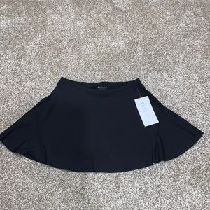 NWT XS Black Match Point Athleta Skort